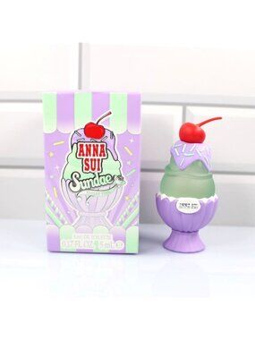 Anna Sui Sundae Violet Vibe Eau De Toilette 5ml Miniature Perfume Bottle New In